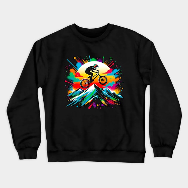 BMX freestyle  BIKE LOVER T-Shirt Crewneck Sweatshirt by T-shirt US